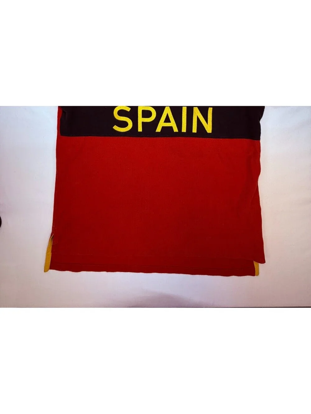 Ralph Lauren Men's Polo Shirt ESP #10 Spain Embroidered Custom Fit XL Red